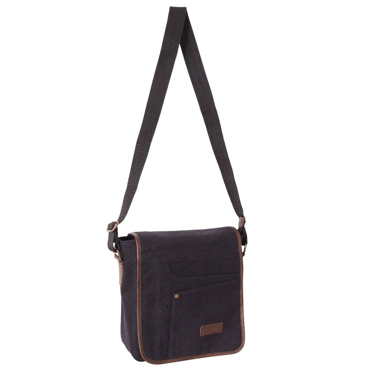 Hunter Canvas The Getaway Bag Black Buy Hunter Leather Sale NZ