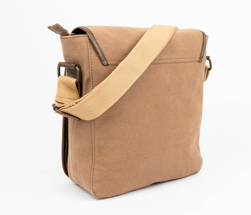 Hunter Canvas Messenger Khaki