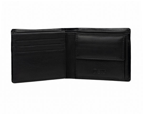 Avenue Leather Souvenir Mens Wallet Rfid Lined Tiki