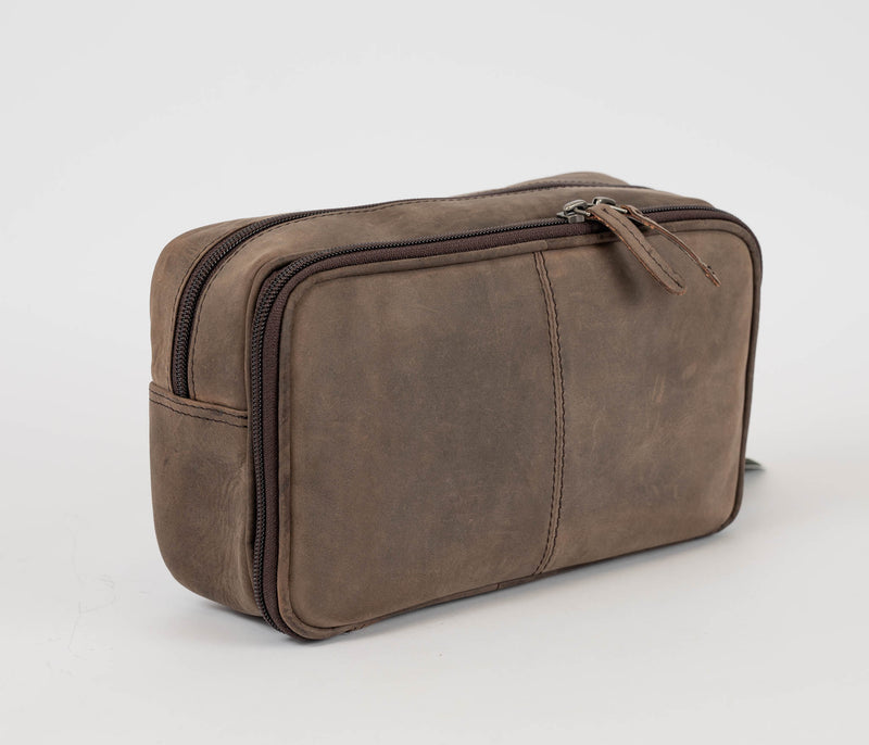 Avenue Hunter Leather Bag Brown