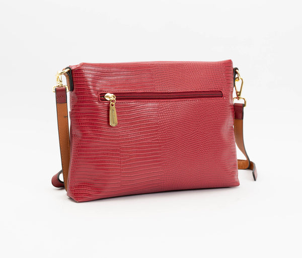 Miss Serenade Ava Cross Body Bag Red