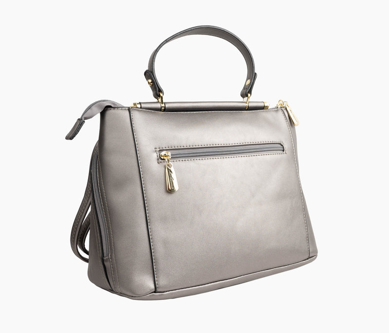 Miss Serenade Sandra Handbag Silver