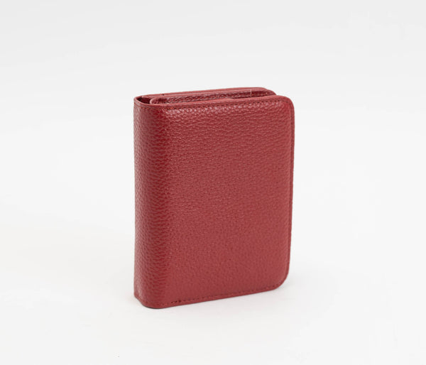 Serenade Elegant Leather Wallet Red