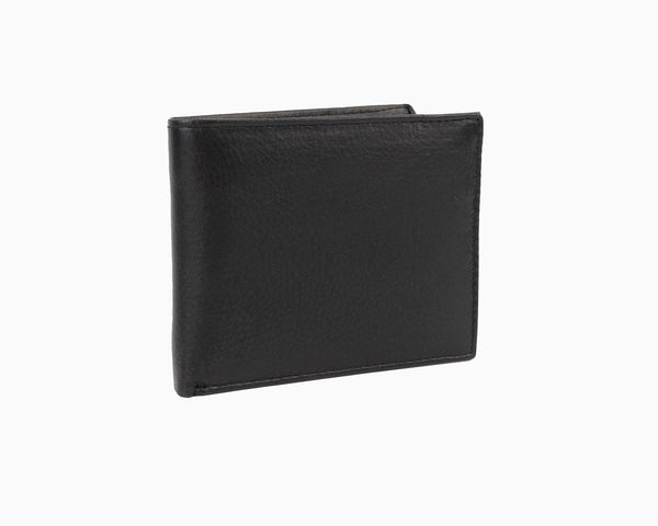 Avenue The Student Leather Wallet Black