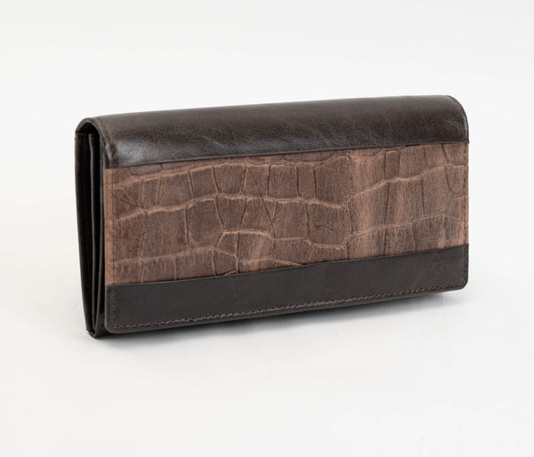 Avenue “Celano” Ladies Leather Wallet Brown