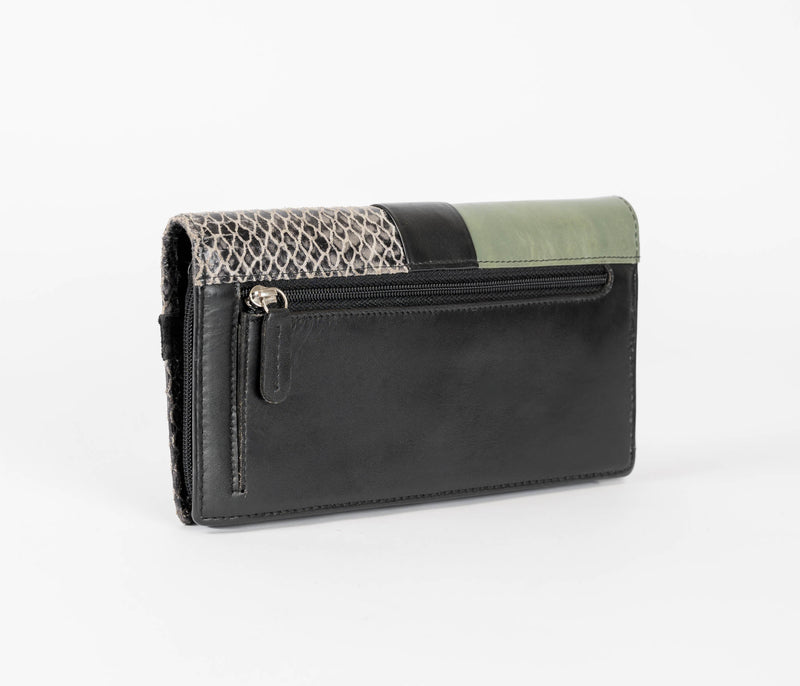 Avenue “La Viva” Ladies Leather Wallet Grey