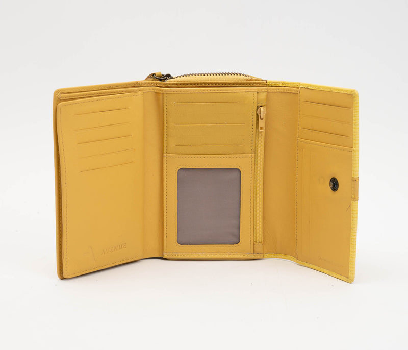 Avenue ” Tosca” Ladies Leather Wallet Yellow