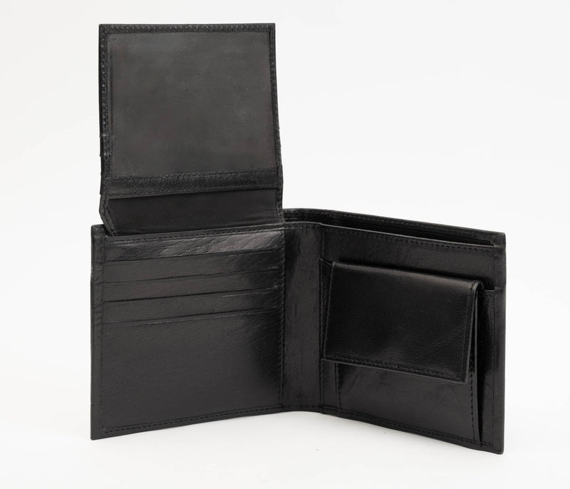 Avenue Men's ‘Eminent’ Leather Wallet Black