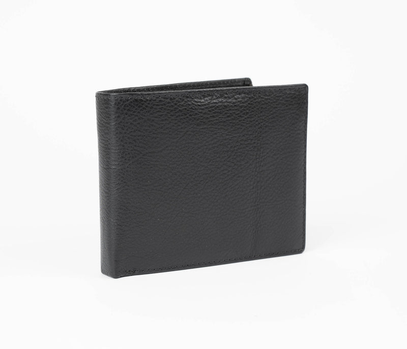 Avenue Mens Leather Wallet The CEO - Black RFID