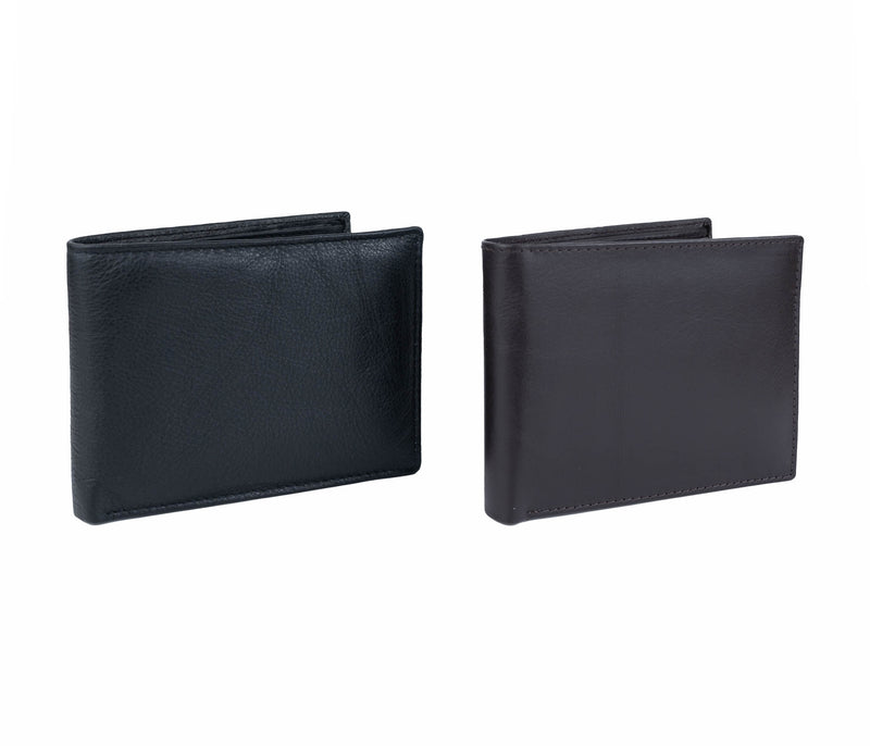 Avenue Leather Wallet The Administrator Black RFID