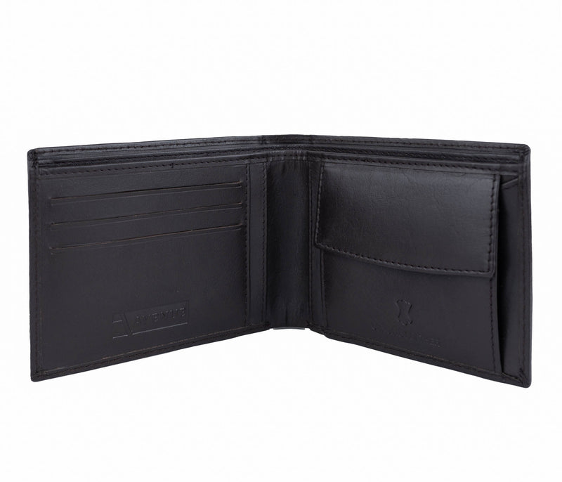 Avenue Leather Wallet The Administrator Dark Brown RFID