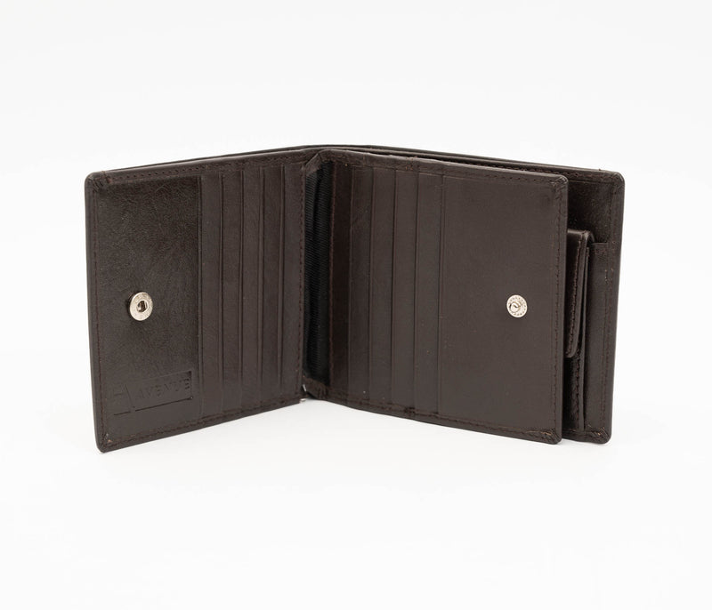 Avenue Leather Wallet The Monarch Brown RFID