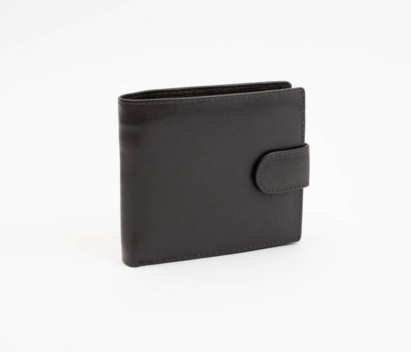 Avenue Men's Leather Wallet The M.C. Black RFID