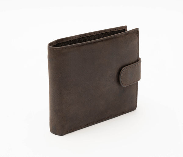 Avenue Hunter Leather Wallet Brown