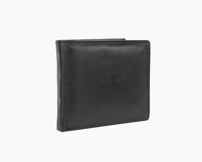Avenue Men's Leather Wallet The Businessman Black