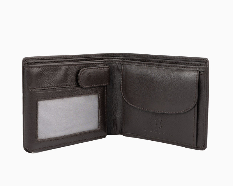 Avenue Men's Leather Wallet The Businessman Brown