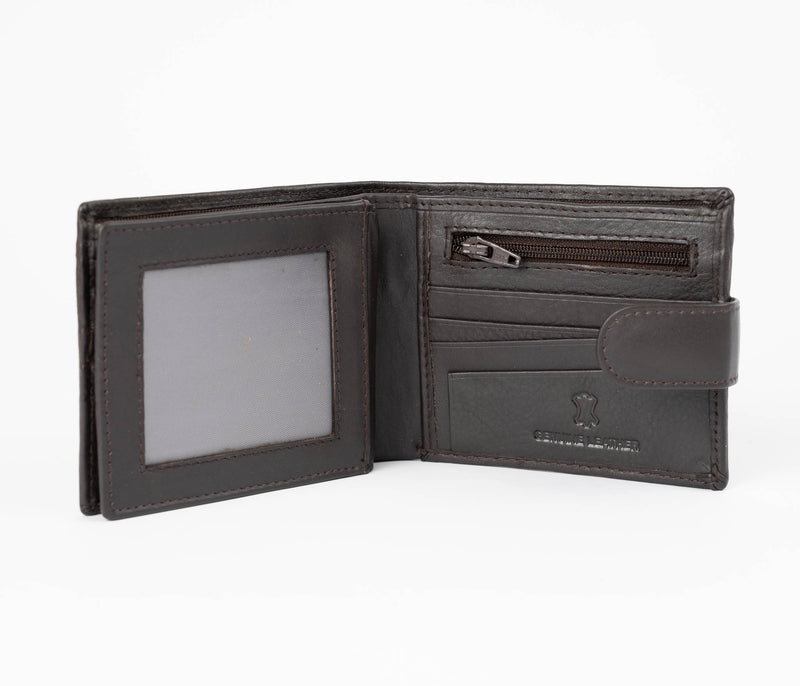 Avenue Mens Leather Wallet The Scholar Brown