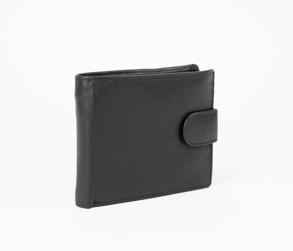 Avenue Men's Leather Wallet The Scholar Black