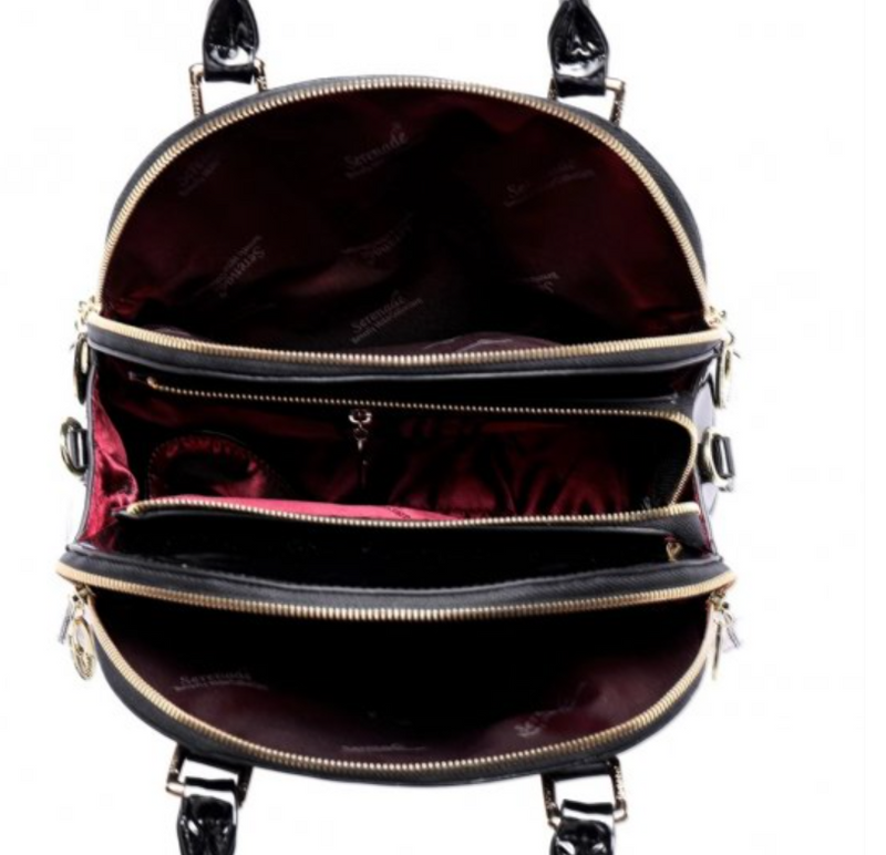 Serenade Beverly Hills Ocelot Leather Bag