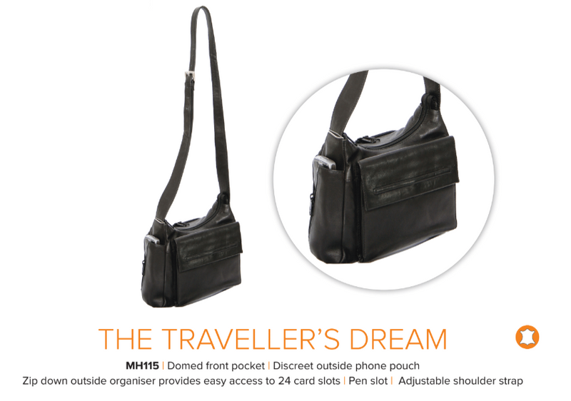 Avenue The Travellers Dream Leather Handbag