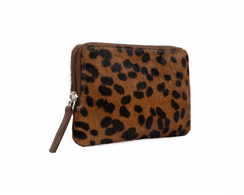 Avenue XL Animal Print Hide on Coin and Card Purse