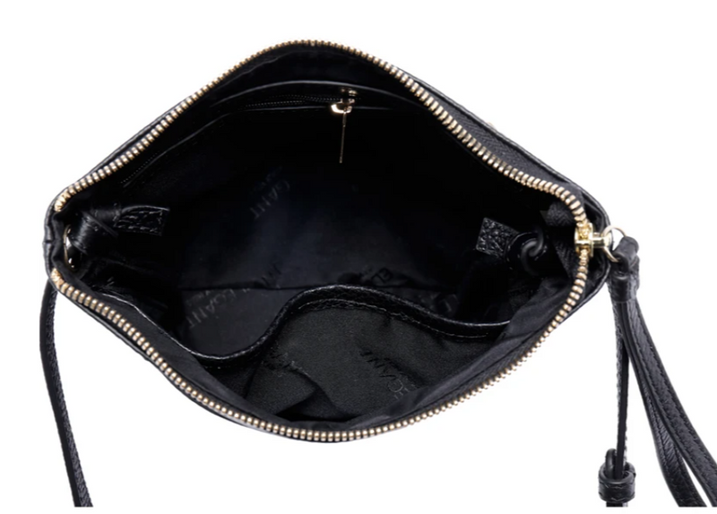 Serenade Jenna Elegant Leather Bag Black