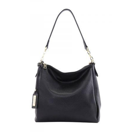 Serenade Penelope Elegant Soft Leather Handbag Black