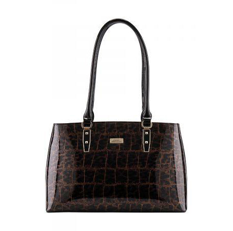 Serenade Leopard Leather Handbag