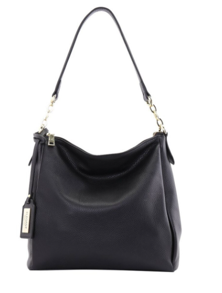 Serenade Penelope Elegant Soft Leather Handbag Black