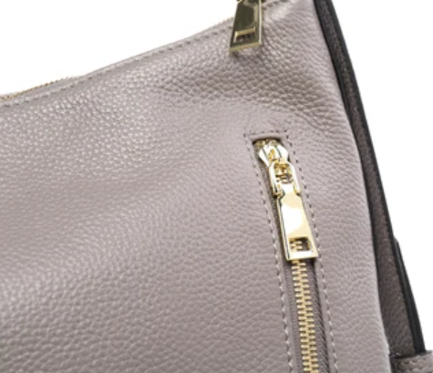 Serenade Kaylee Elegant Leather Backpack/Handbag Stone