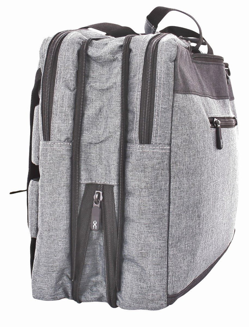 Casepax "City Series" 3in1 Laptop Bag 16″ Blk/grey