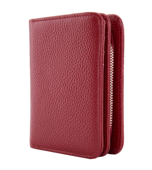 Serenade Elegant Leather Wallet Red