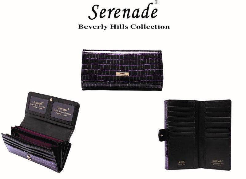Serenade Beverly Hills Elenor Large Leather Wallet