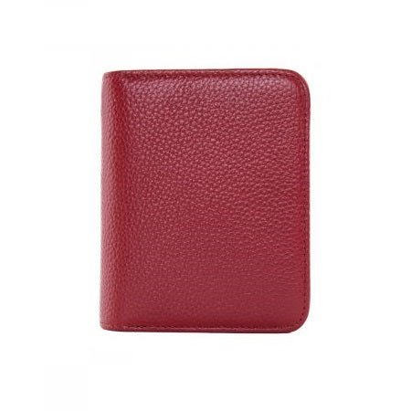 Serenade Elegant Leather Wallet Red